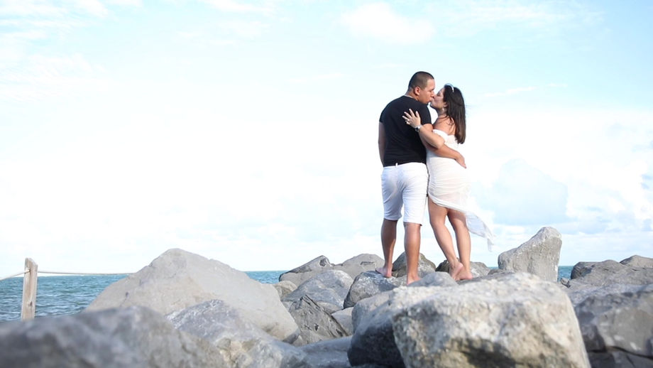 Caroline & Javier Enagement Shoot Instagram